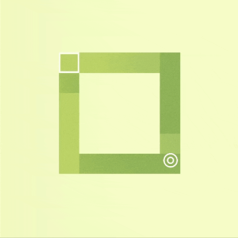 spatial puzzle game that limits the human three dimensional way of thinking into two dimensional restrictions